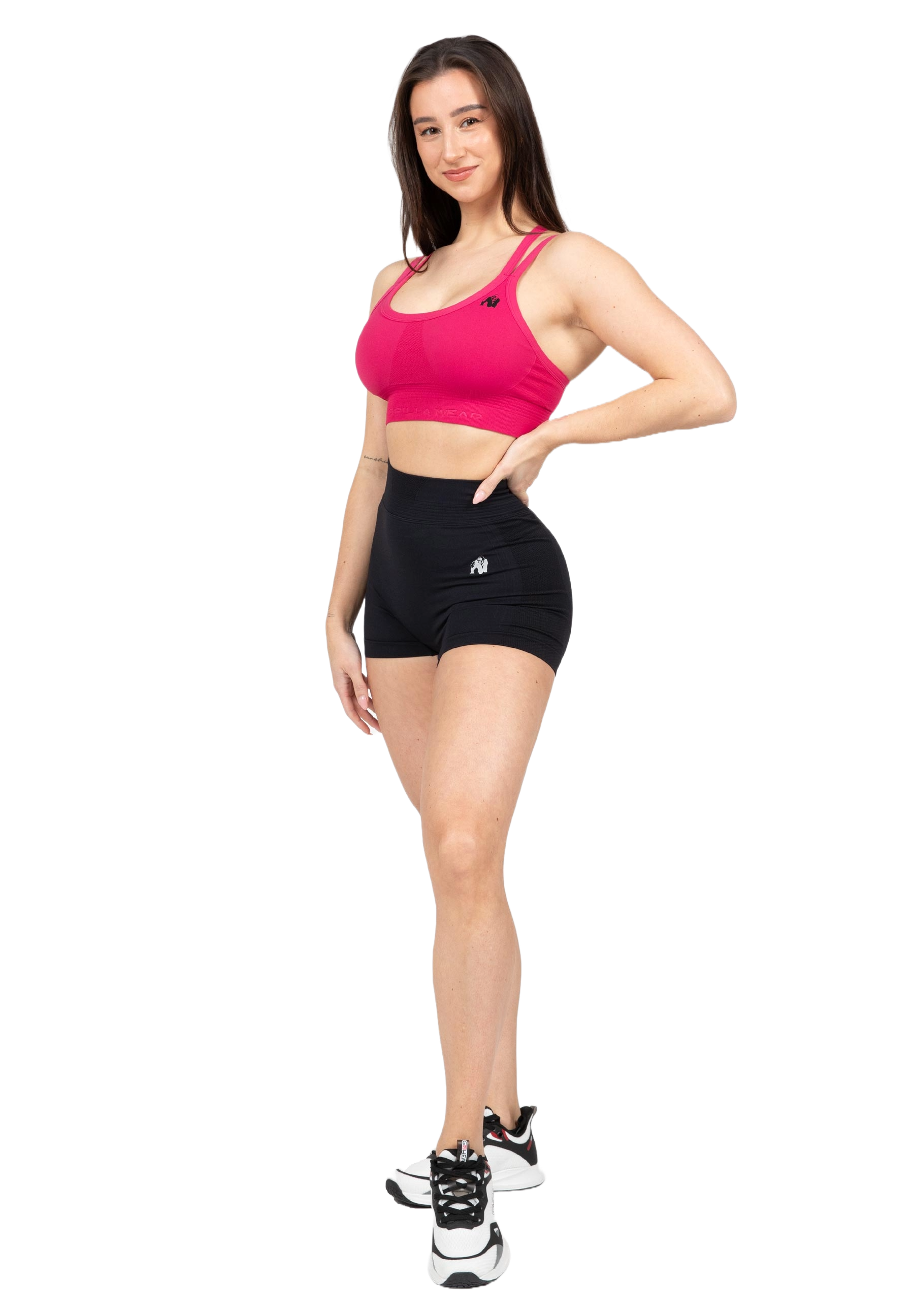Whitney Seamless Sports Bra, pink - 4