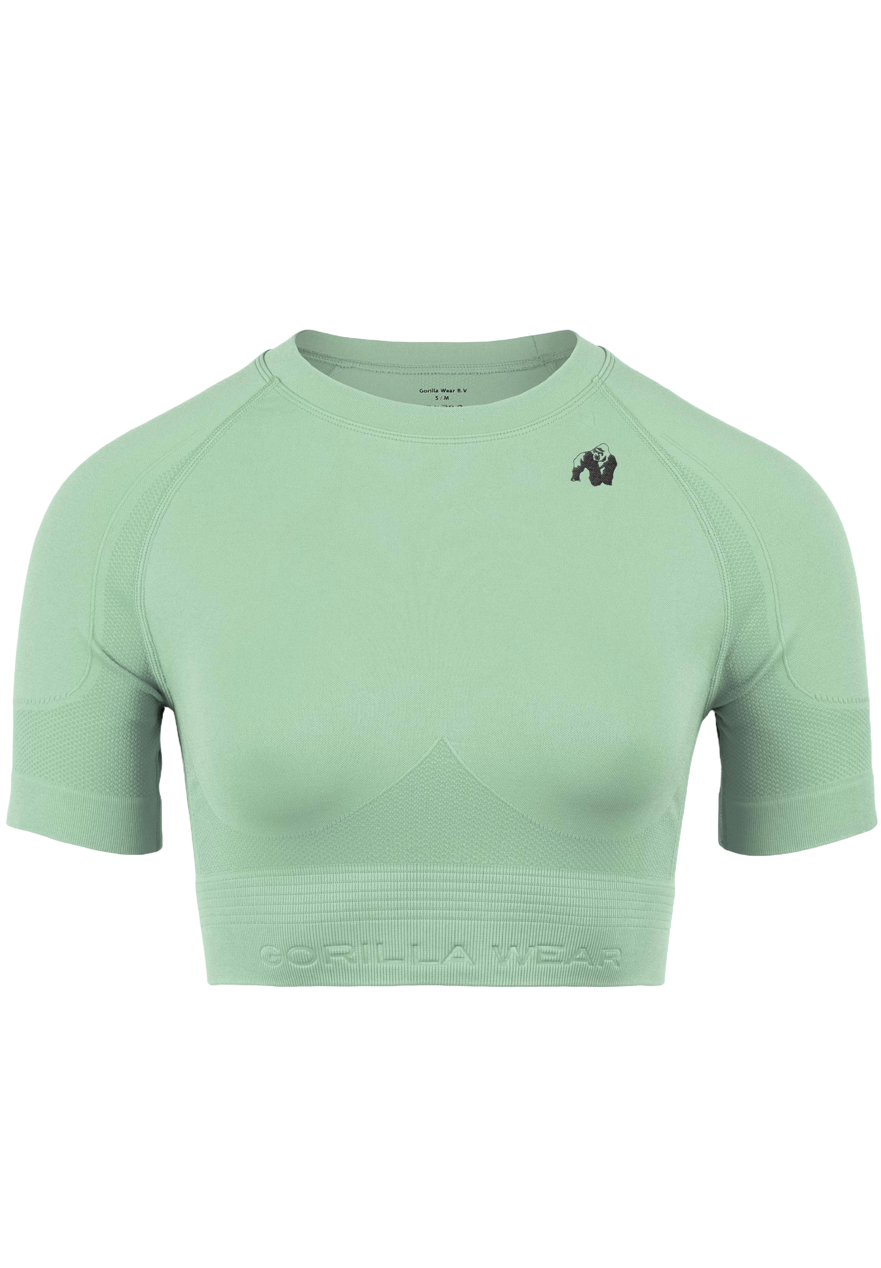 Whitney Seamless Crop Top, green - 5