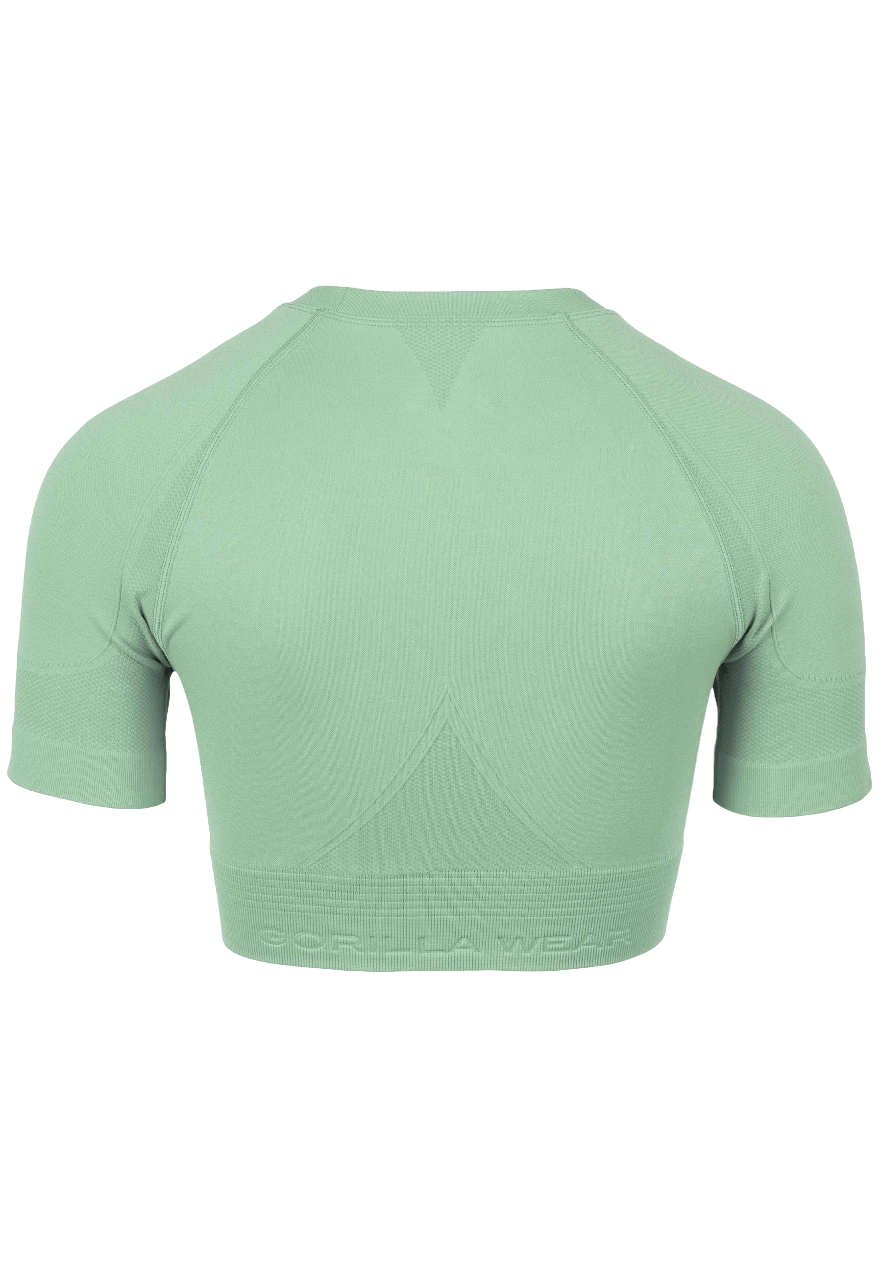 Whitney Seamless Crop Top, green - 6