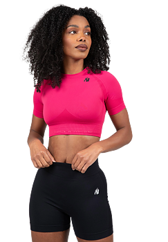 Whitney Seamless Crop Top, pink