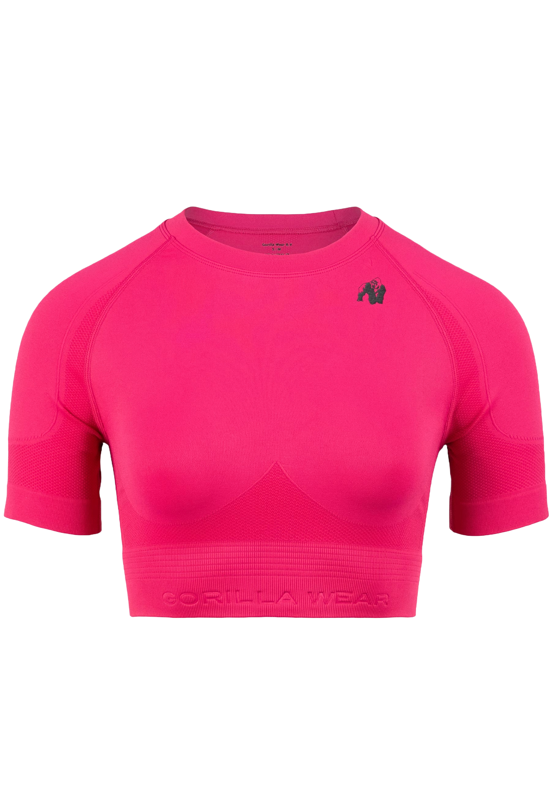 Whitney Seamless Crop Top, pink - 5