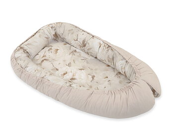 Babynest Bobono Cocoon Premium Peonies
