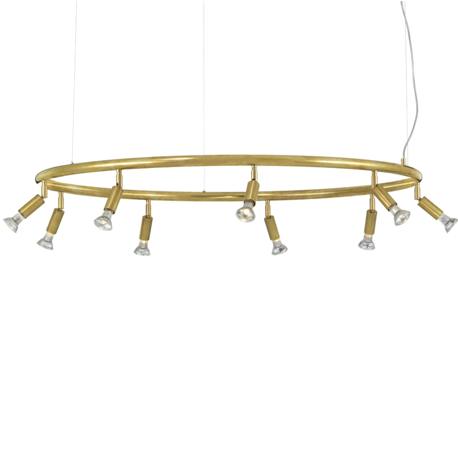 Taklampa Star Ø100 cm - Rå koppar, exkl. ljuskällor 