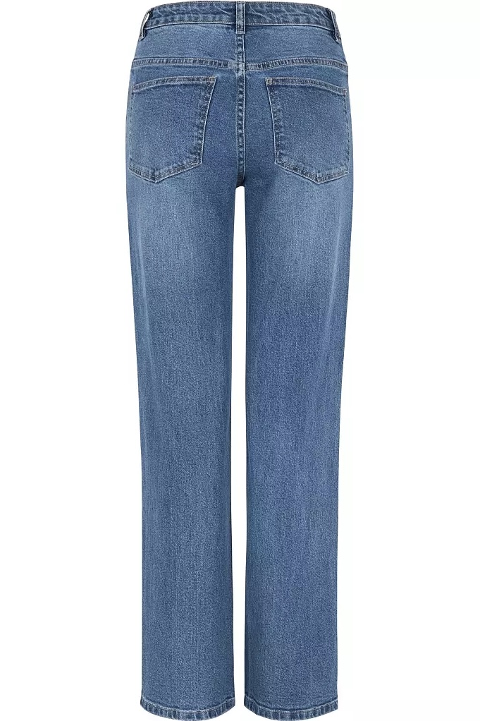 Soft Rebels - Willa Midwaist Wide Jeans True Blue - 5