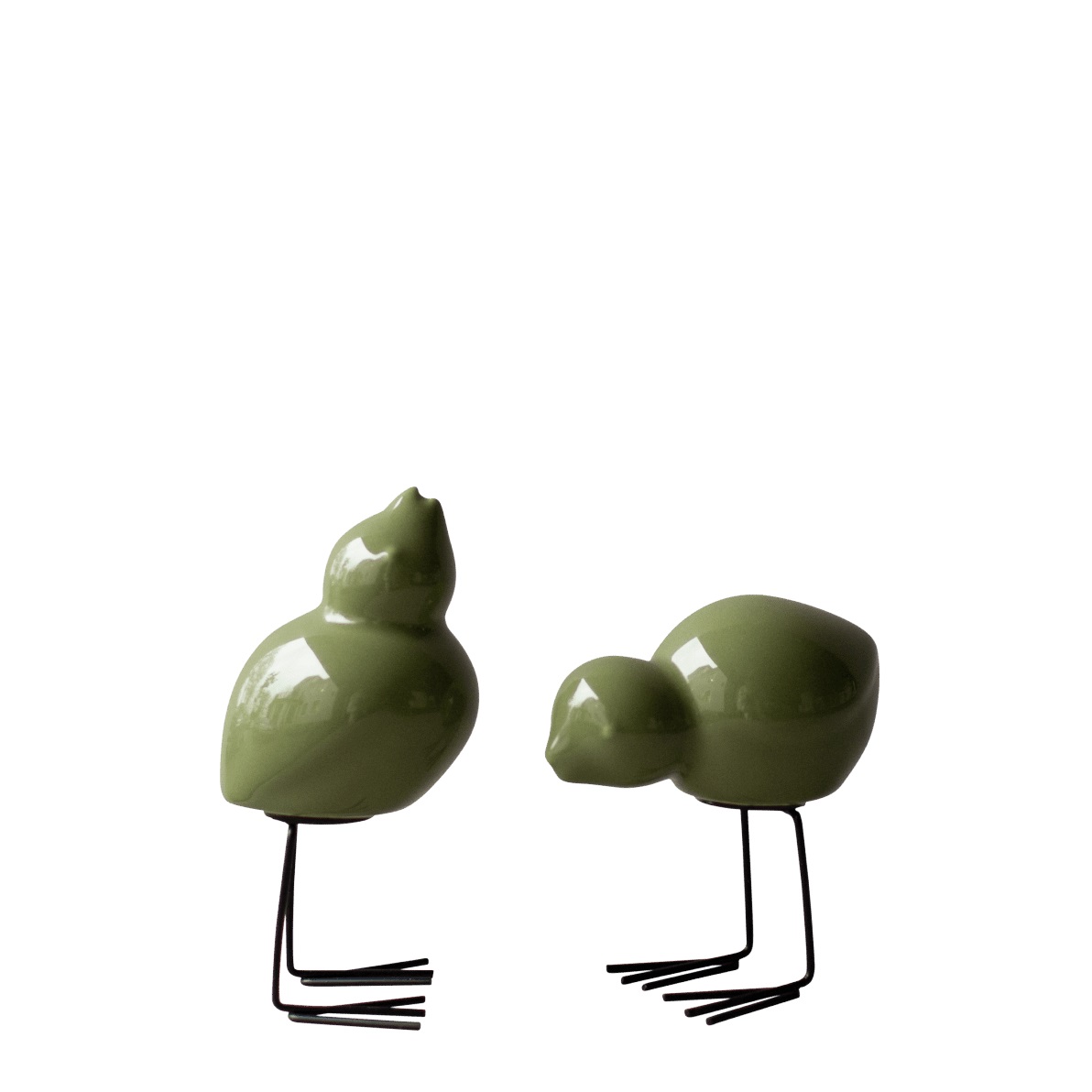 Swedish Birds  (2-pack) - Shiny Green - 5