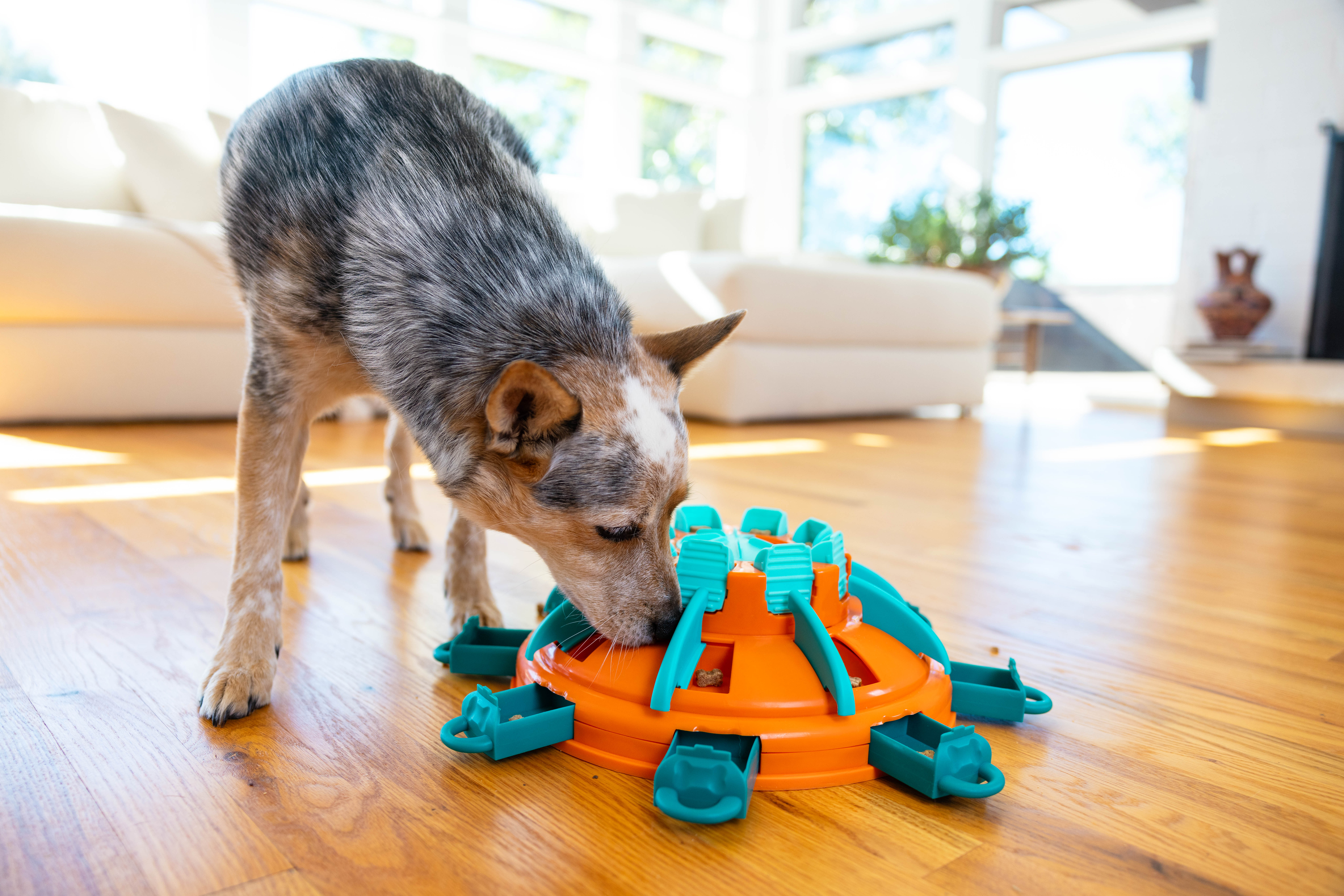 TOWER of TREATS - Nina Ottosson Treat Puzzle Games for Dogs & Cats