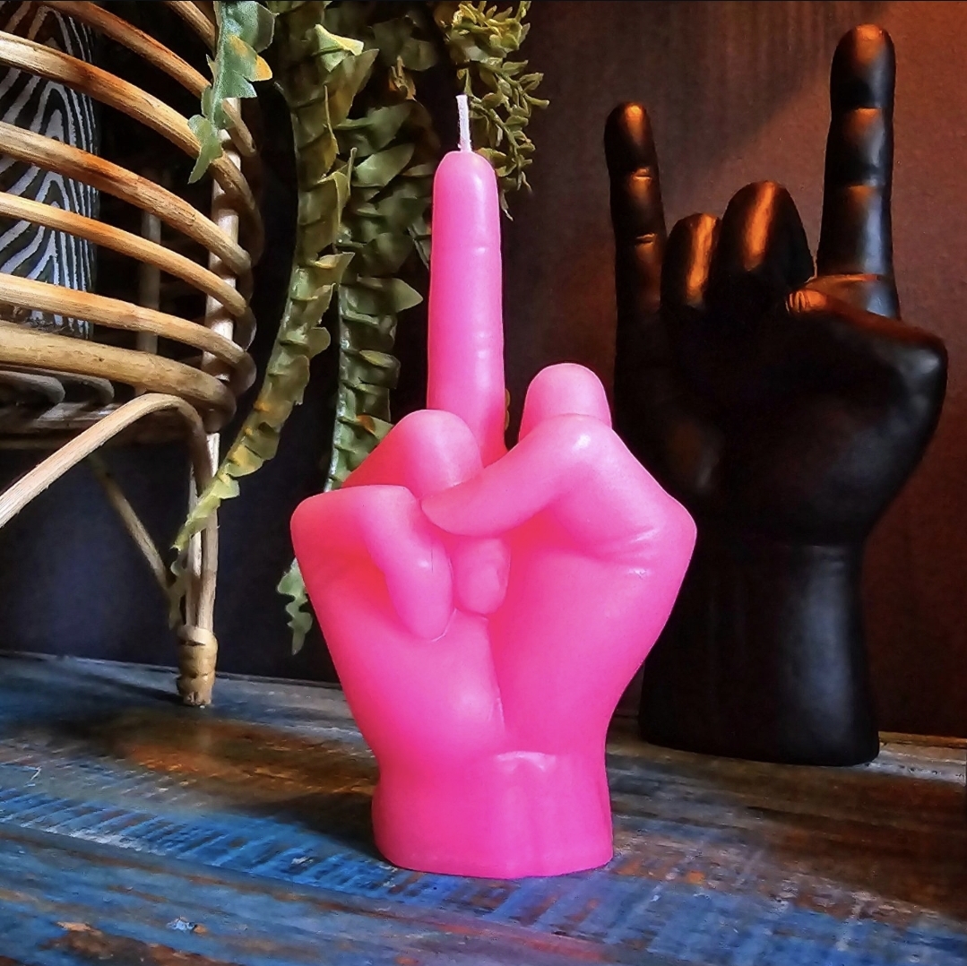 Ljus - Hand "F*CK YOU" Pink