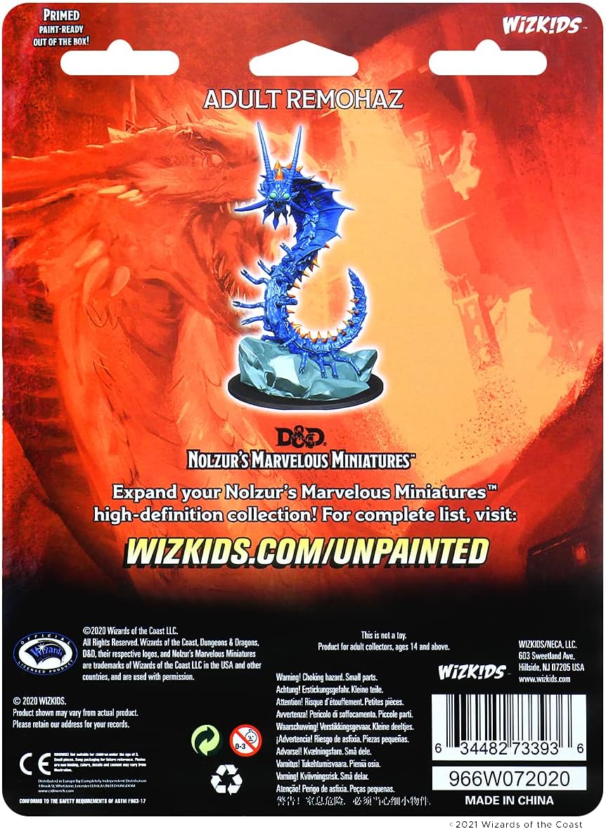 D&D Nolzurs Marvelous Miniatures: Adult Remorhaz - 2