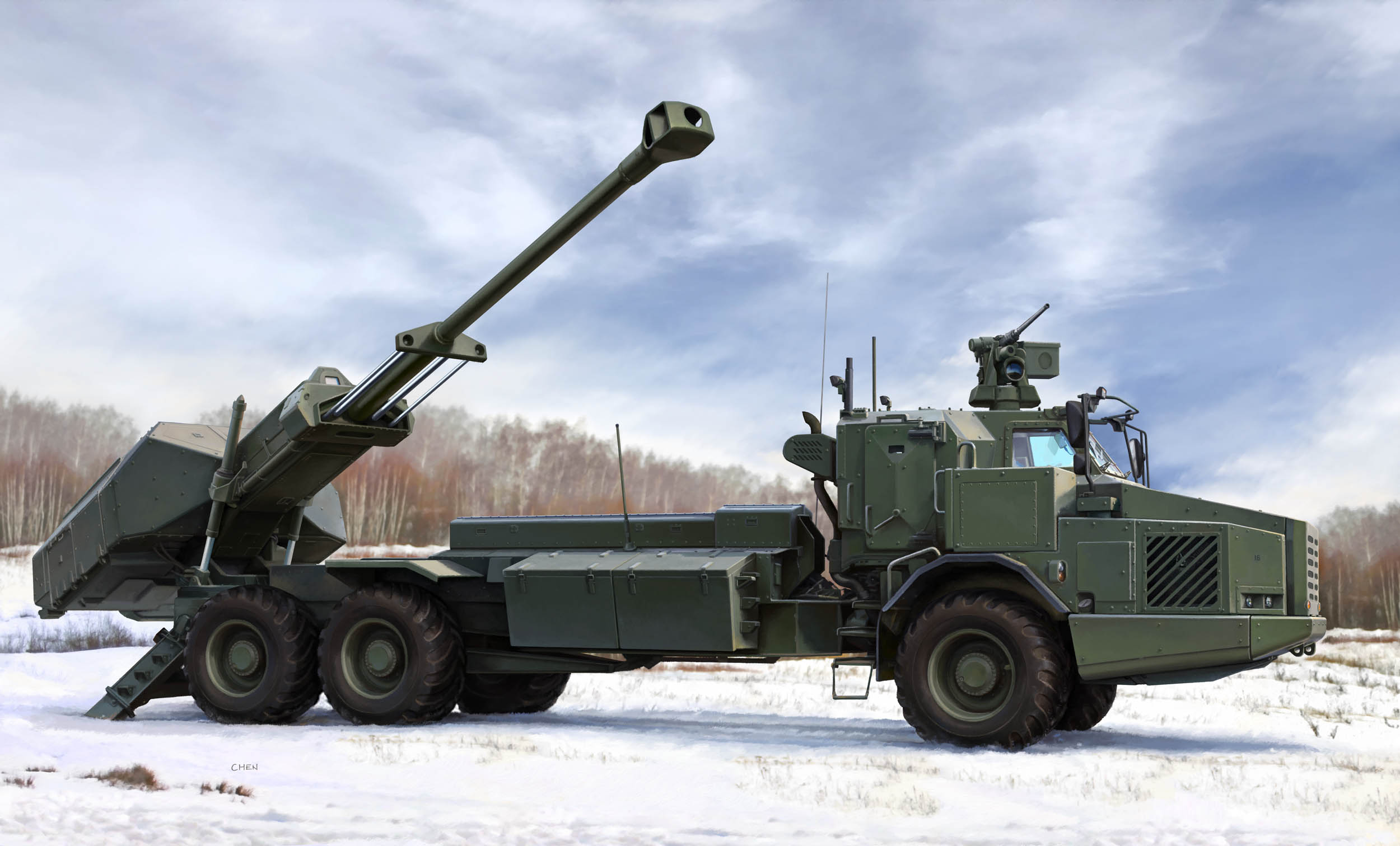 1/35 Archer Artillery System FH77BW L52