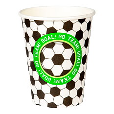 Paper Cups Football 8pcs