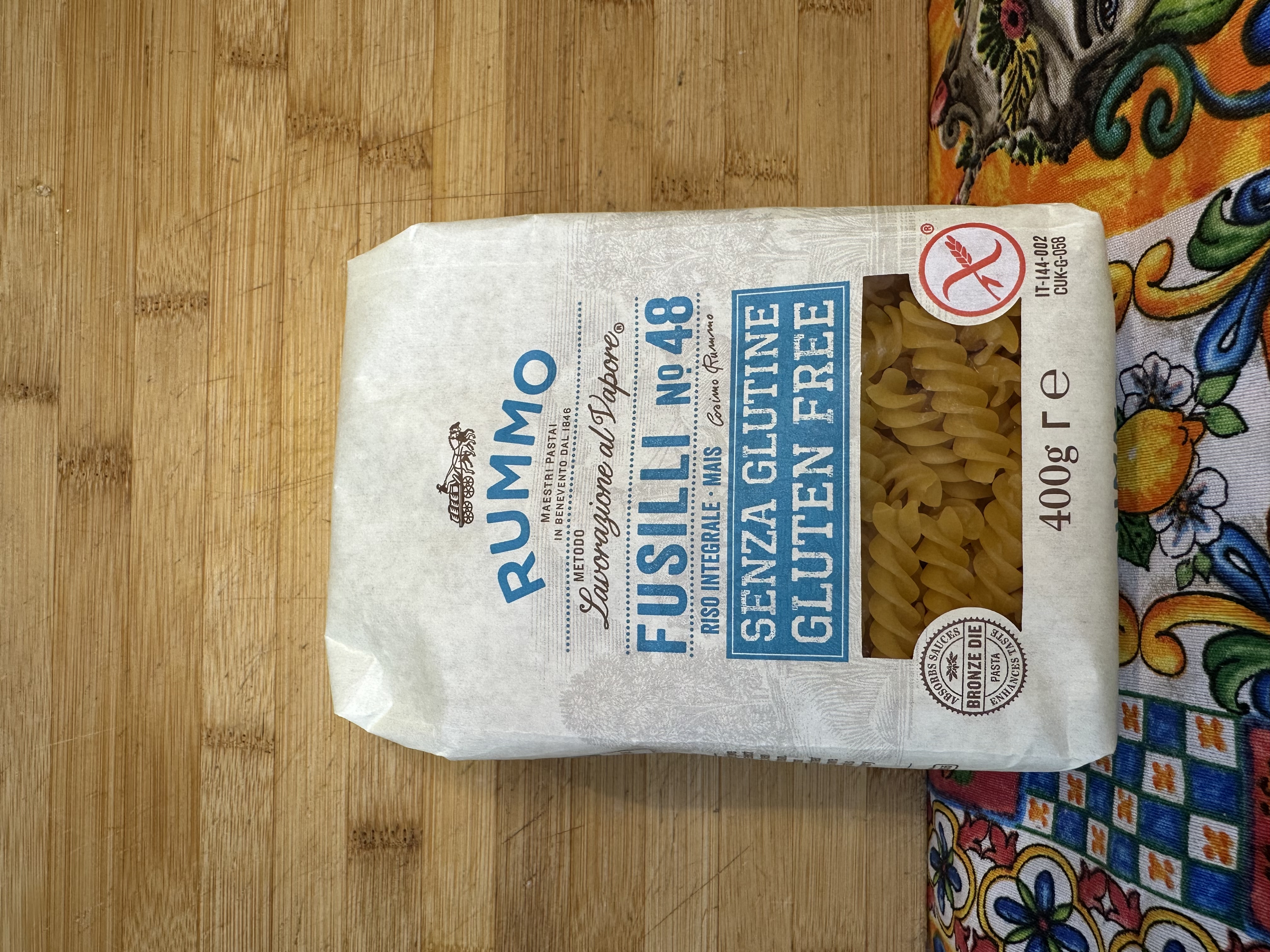 Rummo Fusilli 48 Glutenfri 400 g