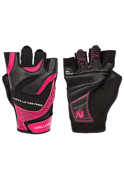 Women's Fitness Gloves 2.0, black/pink