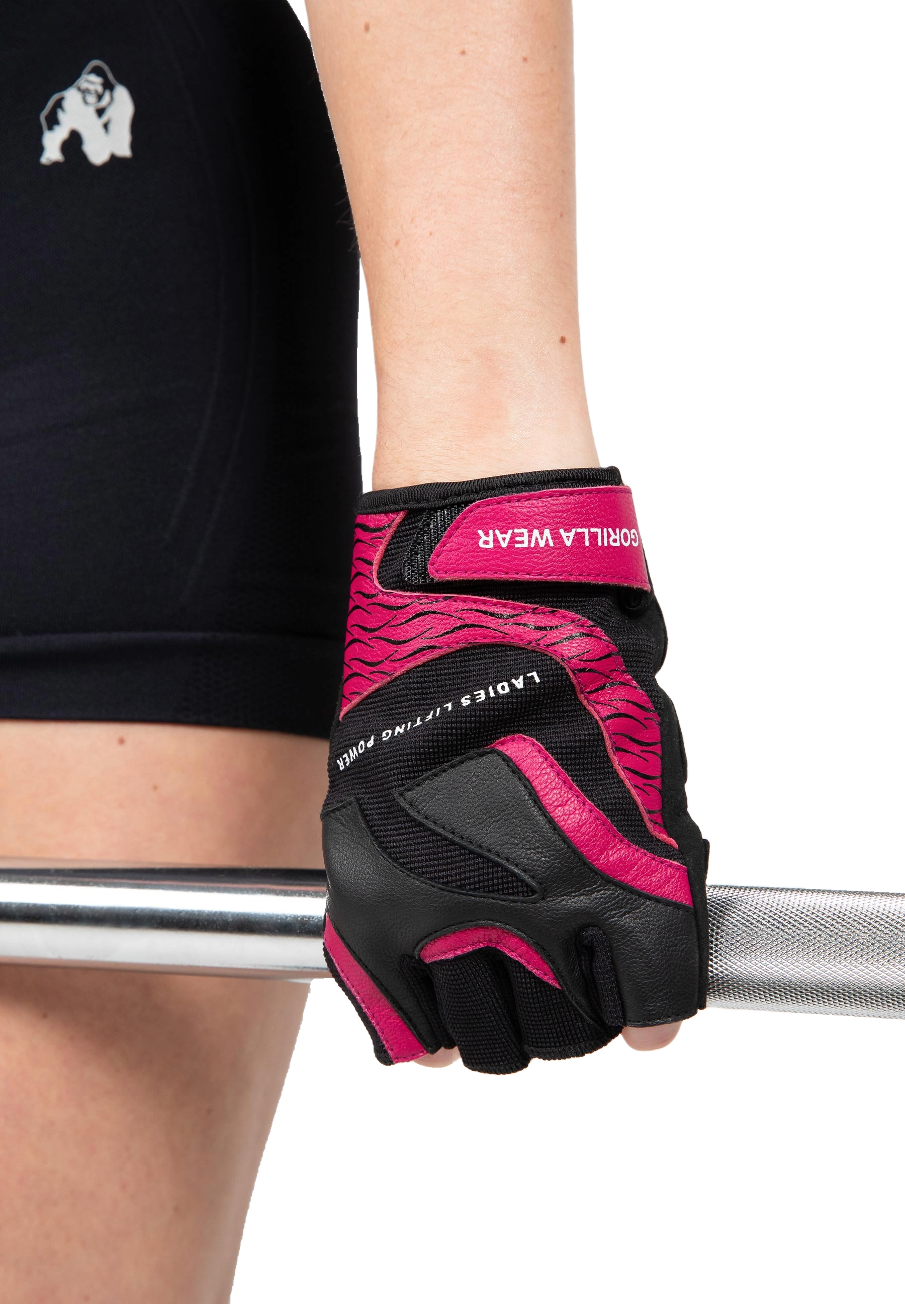 Women's Fitness Gloves 2.0, black/pink - 6