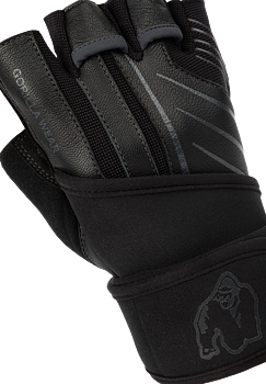 Dallas Wrist Wraps Gloves 2.0, black/grey