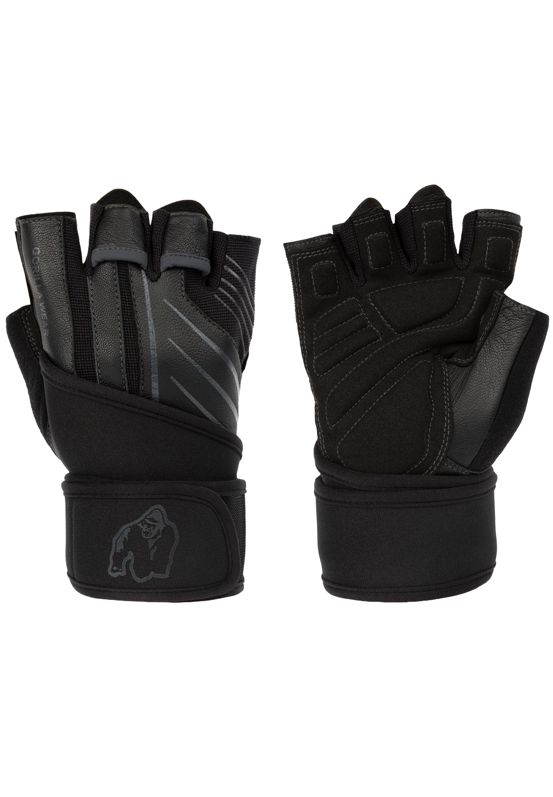 Dallas Wrist Wraps Gloves 2.0, black/grey