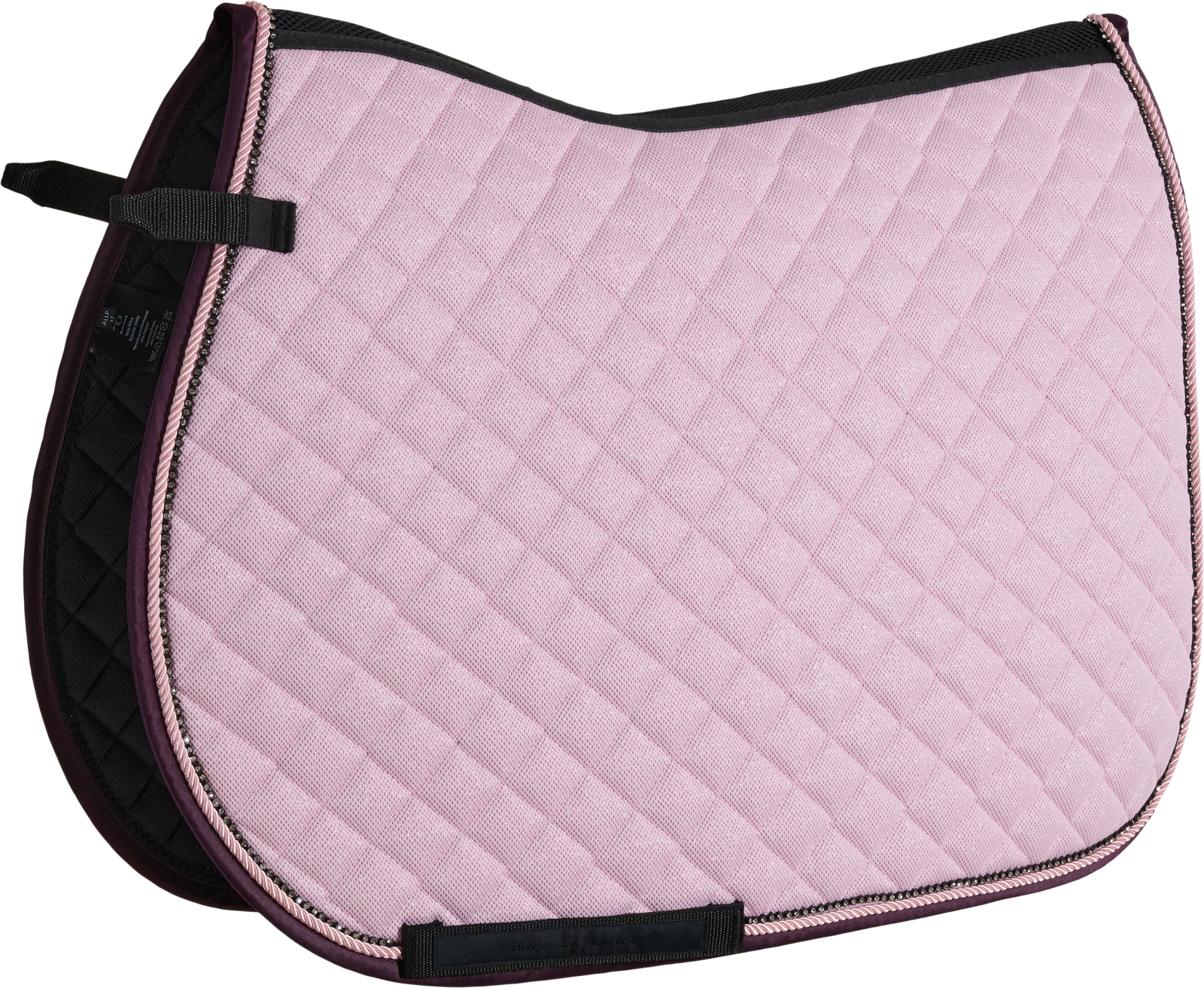 Schabrak Milva glitter Winesome Orchid