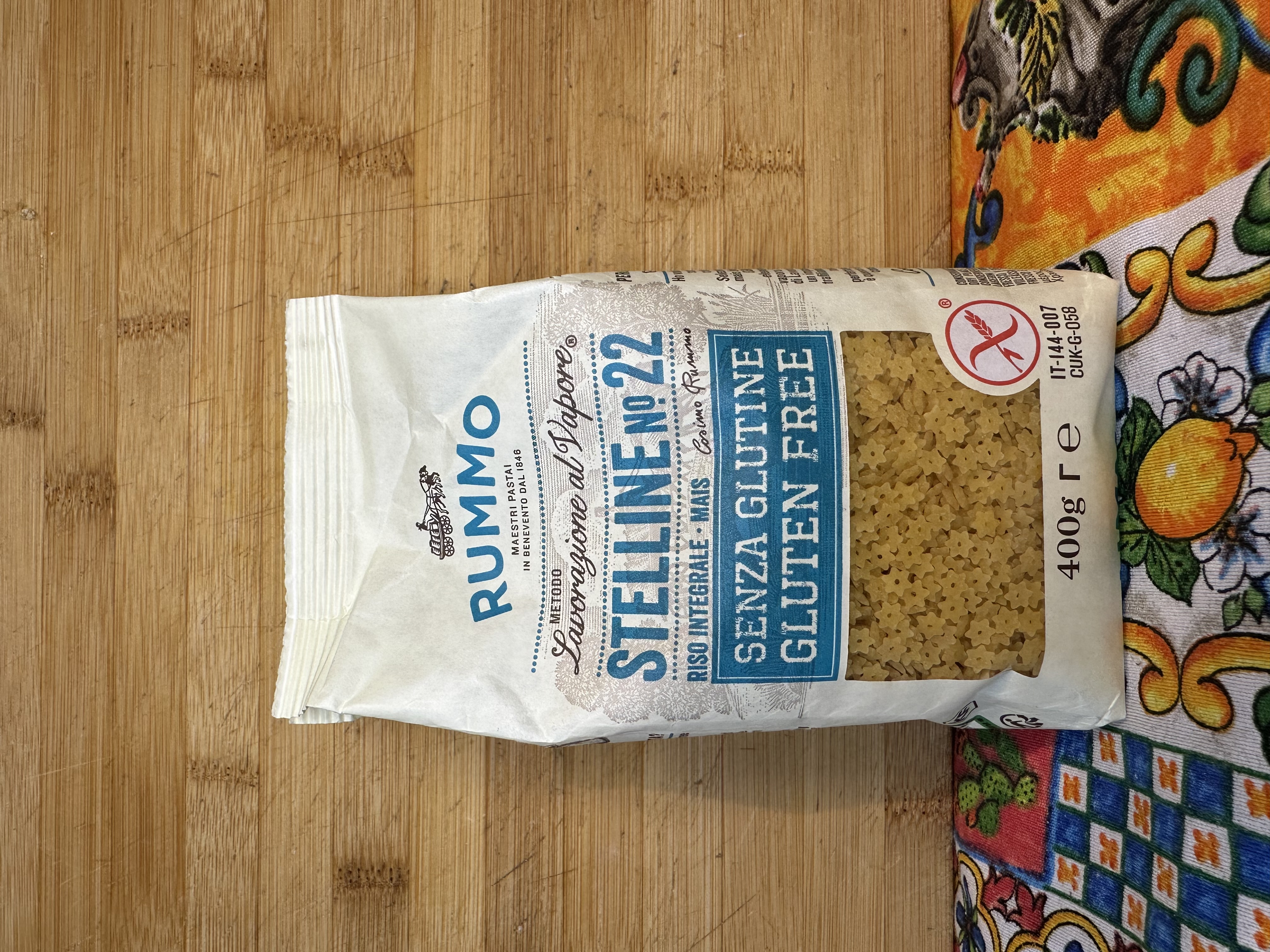Rummo Stelline 22 Glutenfri 400 g