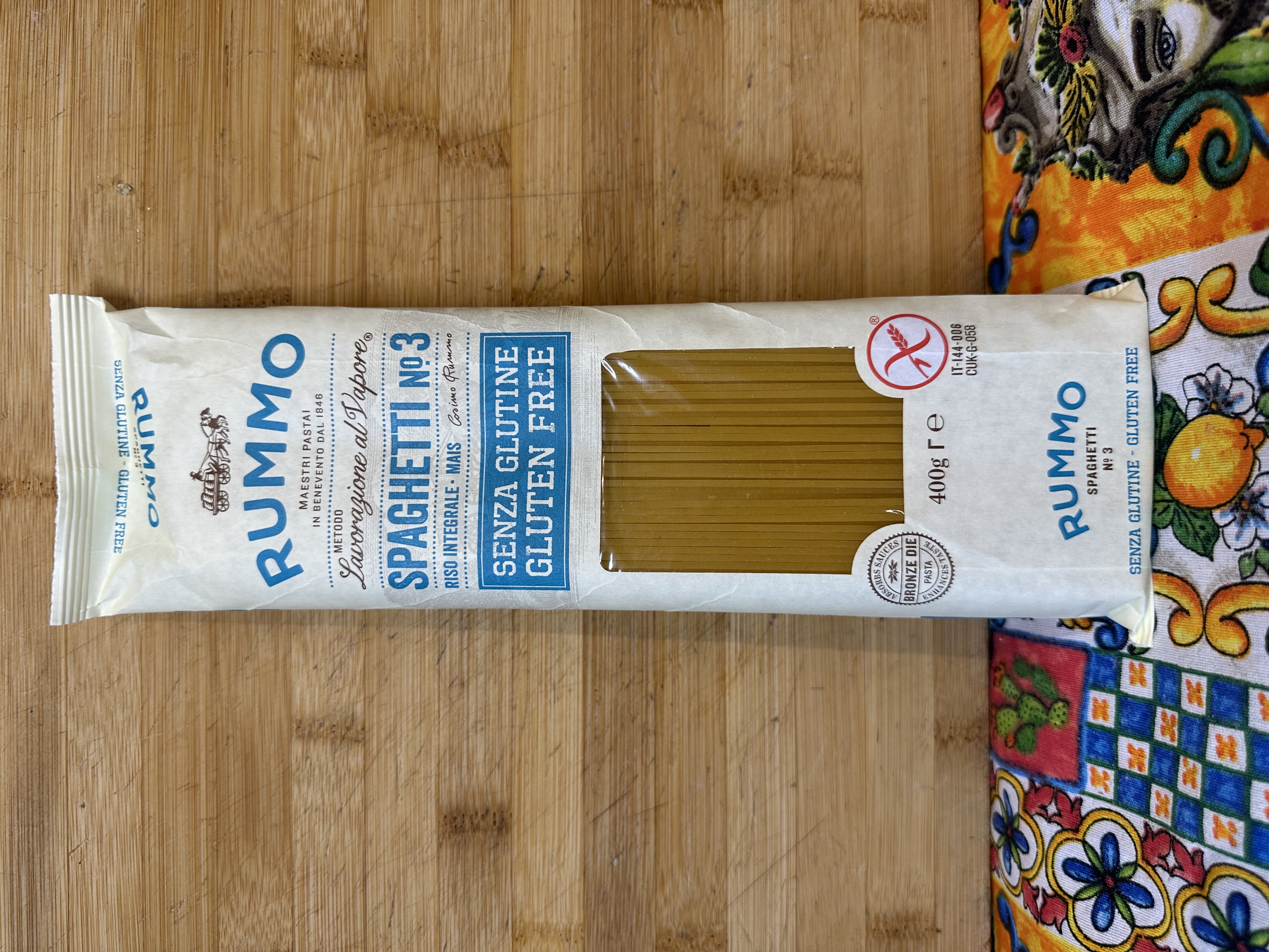 Rummo Spaghetti N.3 Glutenfri 400 g