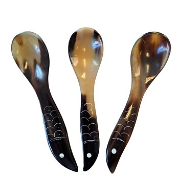 Gua sha-, su jok- och akupressur-verktyg i horn