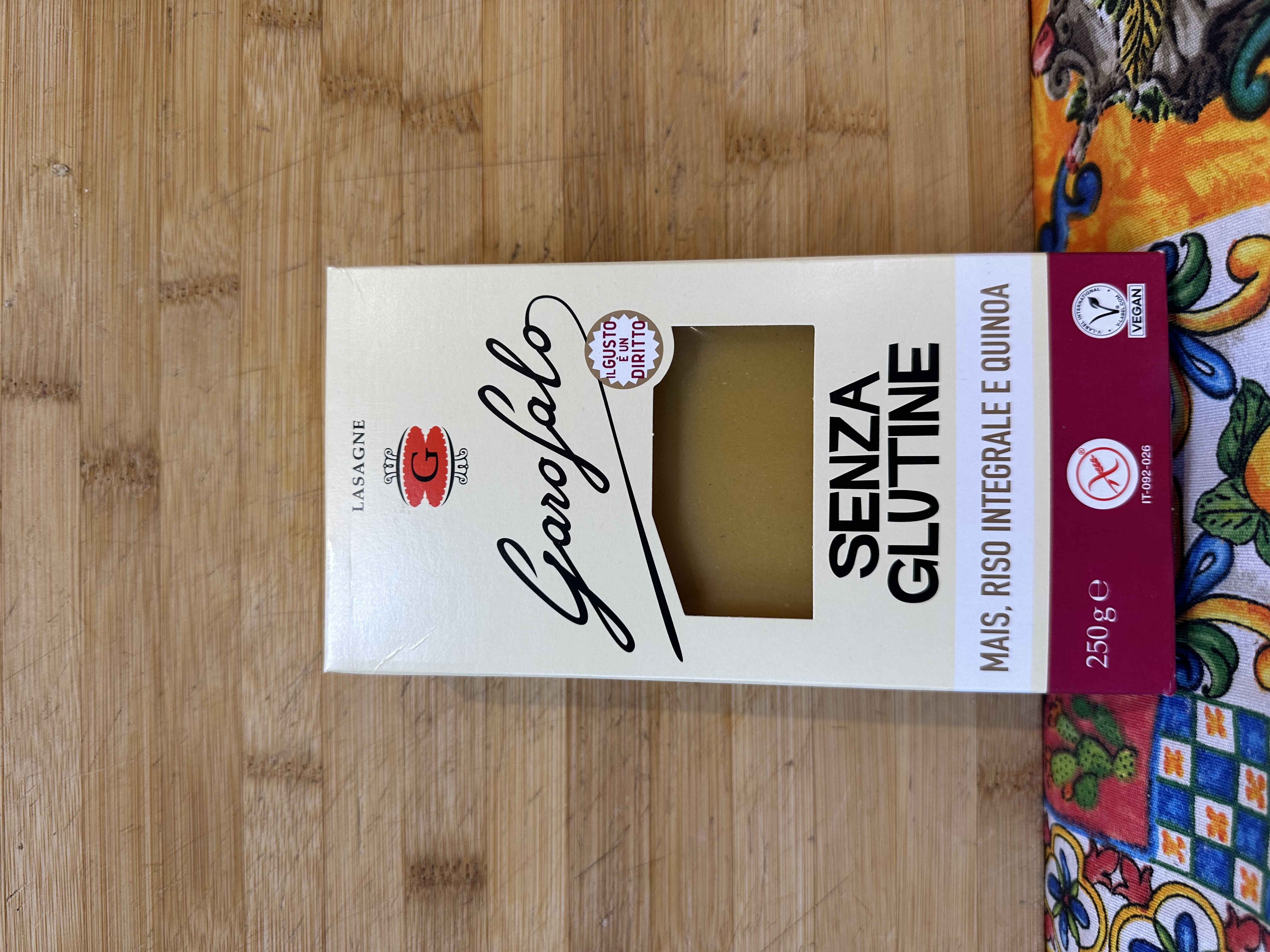 Garofalo Lasagneplattor Glutenfri 250 g