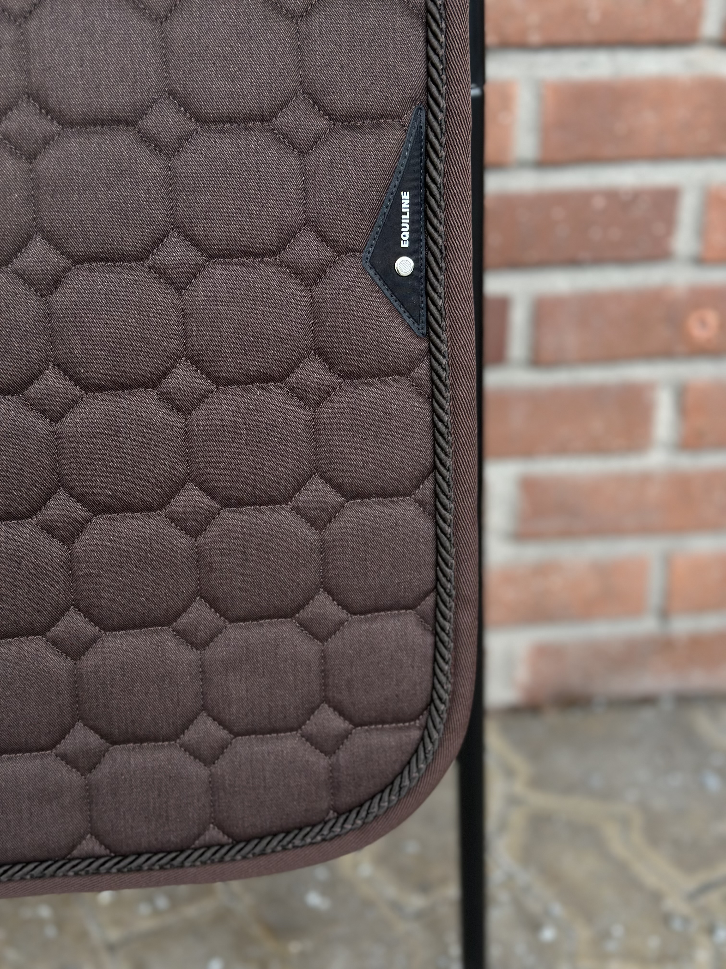 Equiline Octagon brun 1 fläta - 2