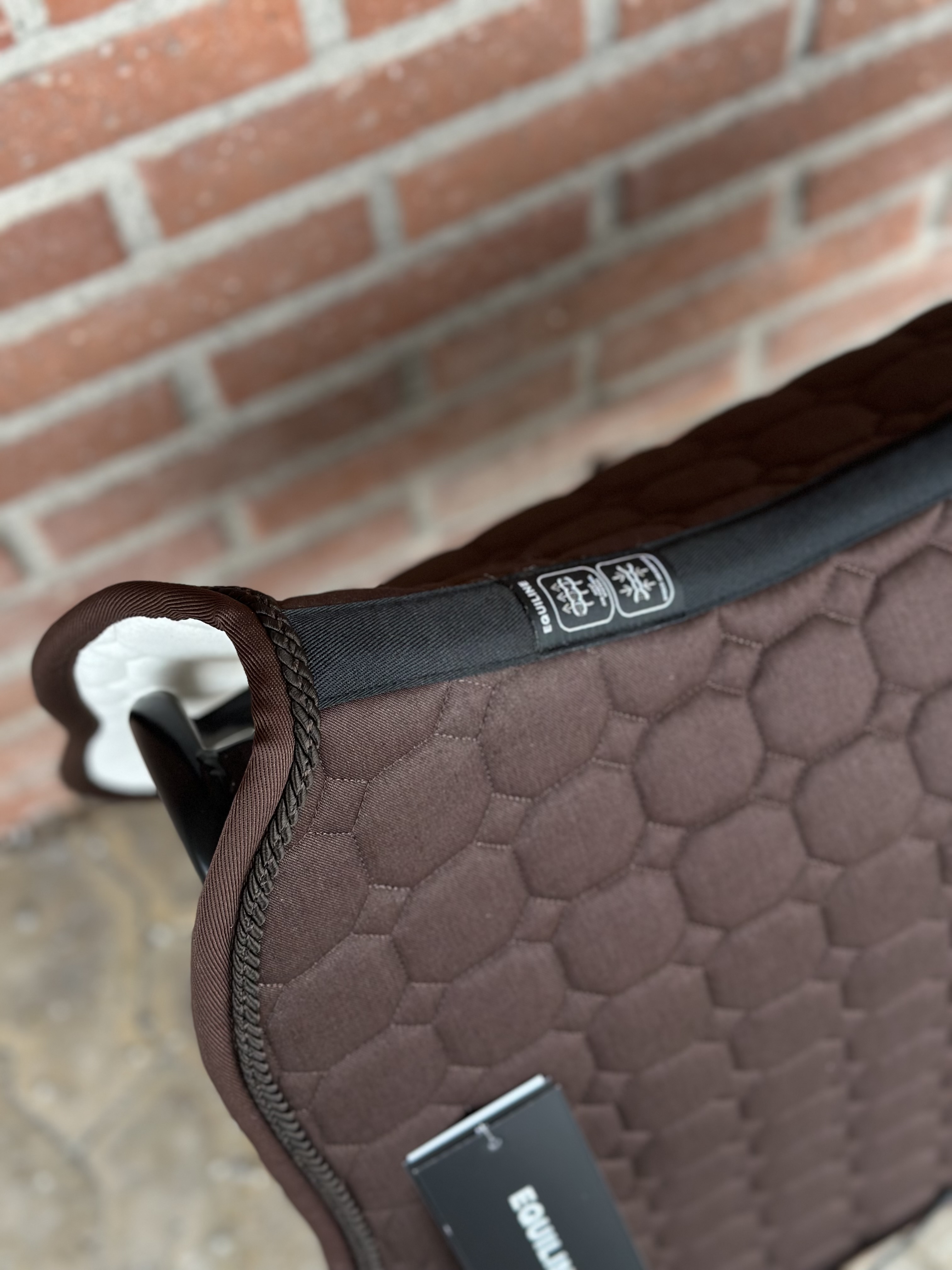 Equiline Octagon brun 1 fläta - 4