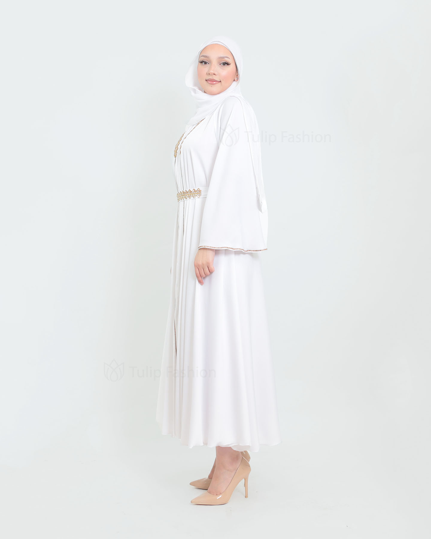 Kaftan - White - 4