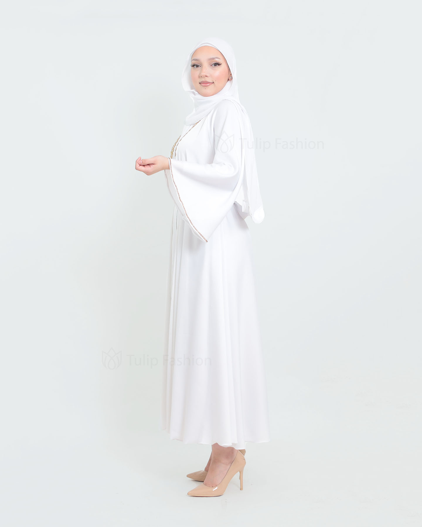 Kaftan - White - 5