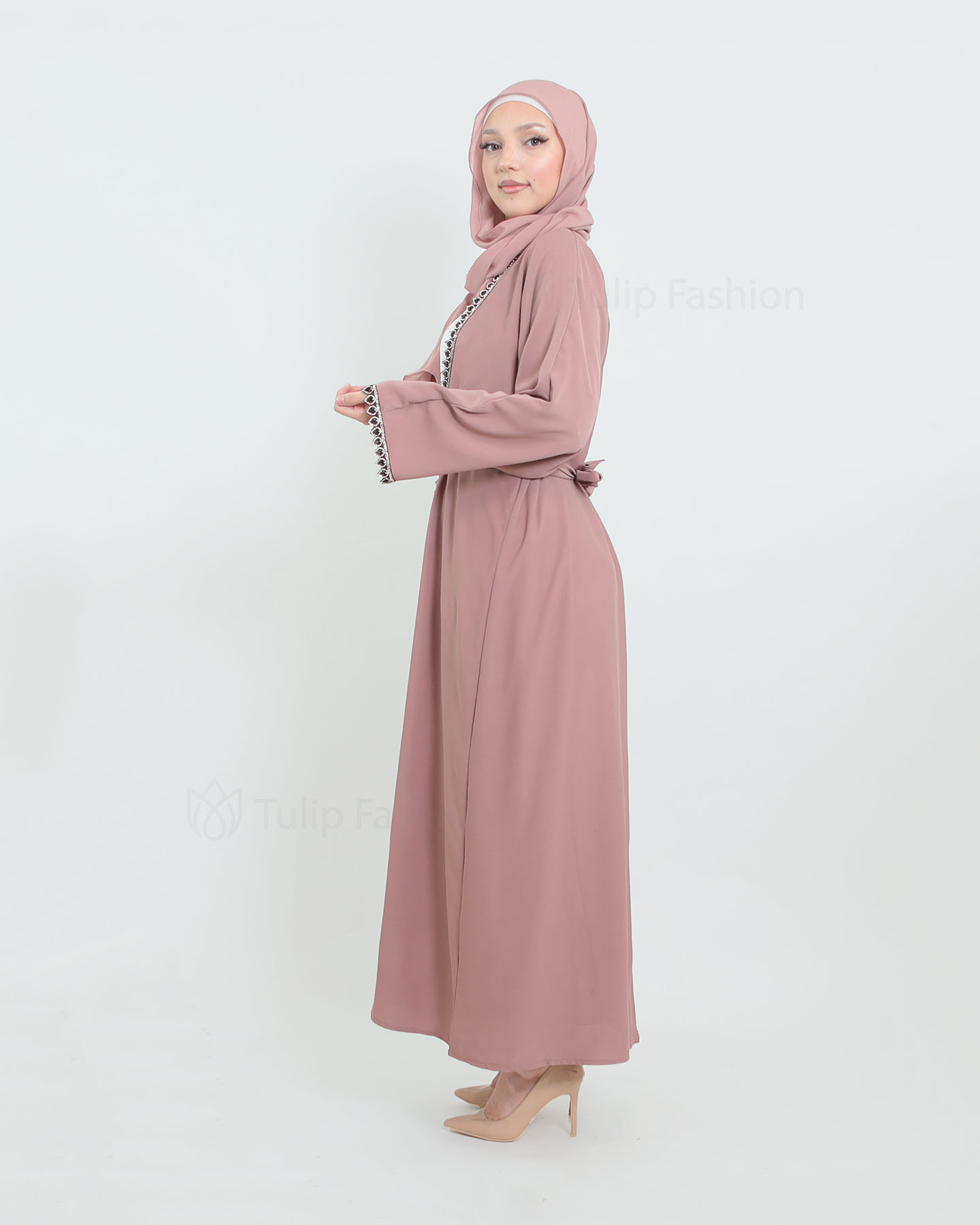 Kaftan - Mauve - 2