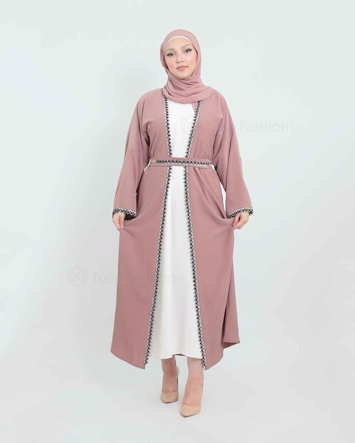 Kaftan - Mauve - 4