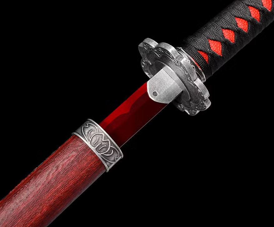 Sekiro: Shadows Die Twice Röd Kolstål Katana Svärd - 2