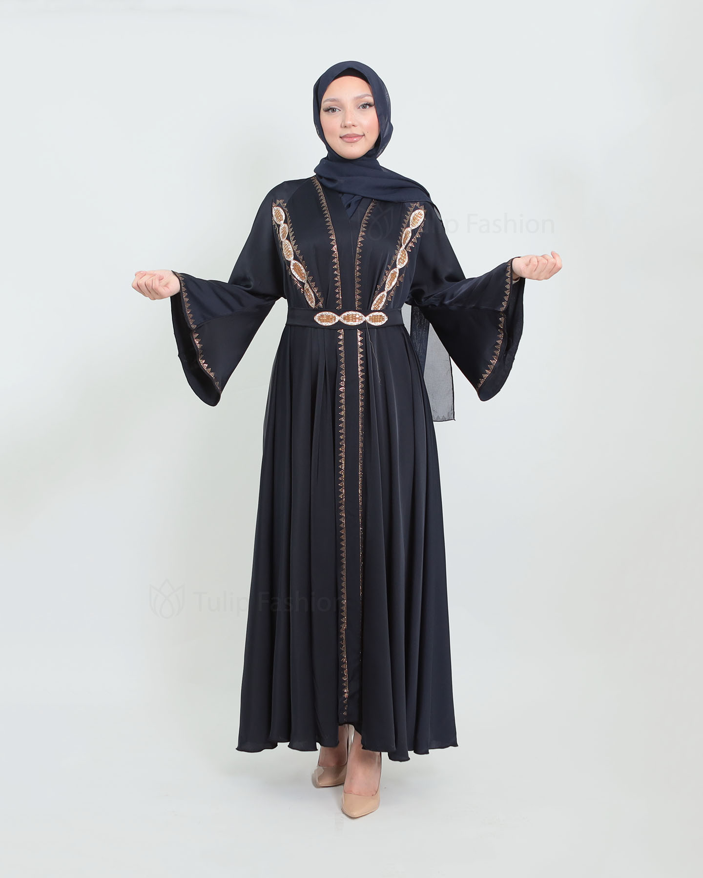 Kaftan - Midnight Blue - 4