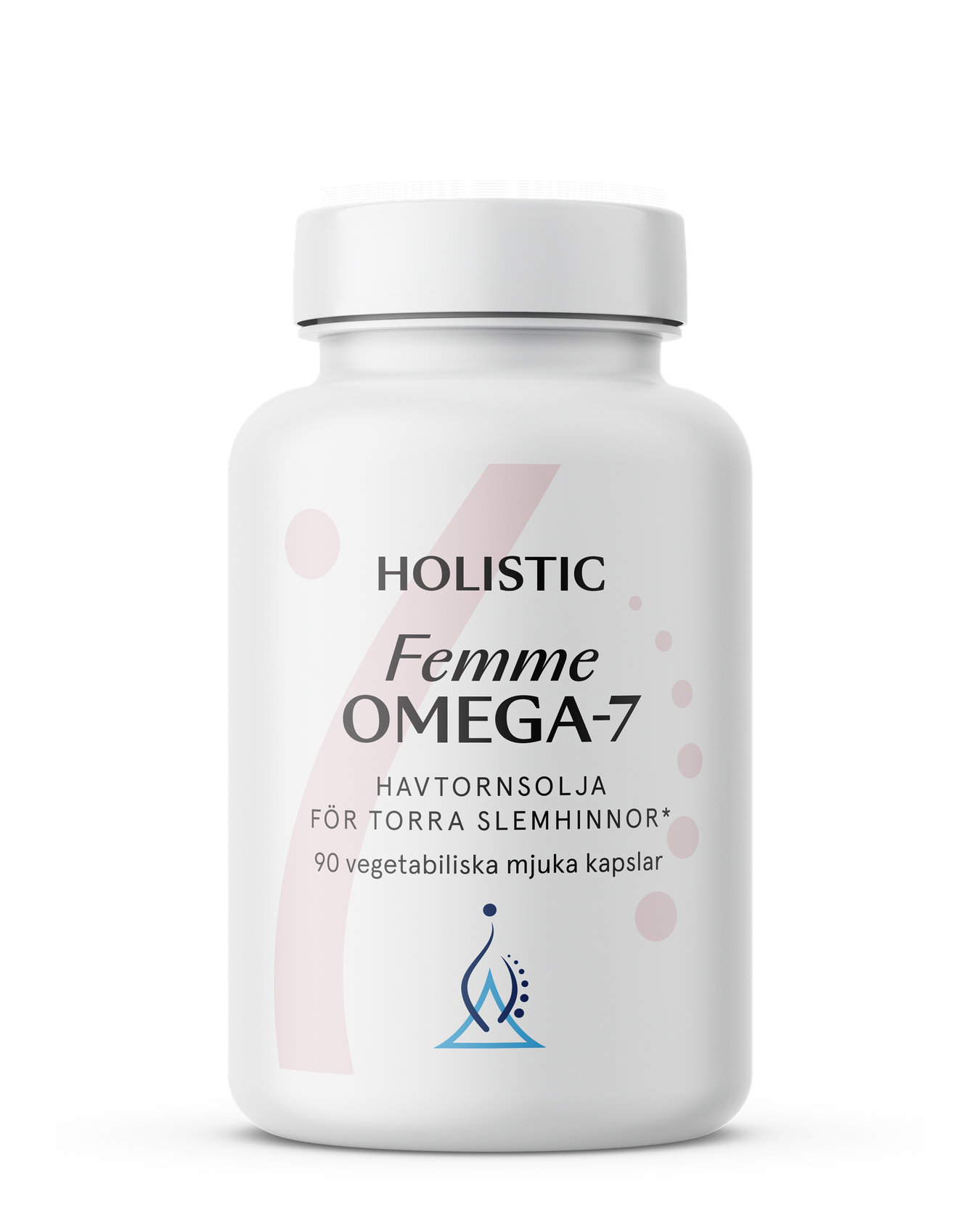 Femme Omega-7 havtornsolja, 90 kapslar, Holistic