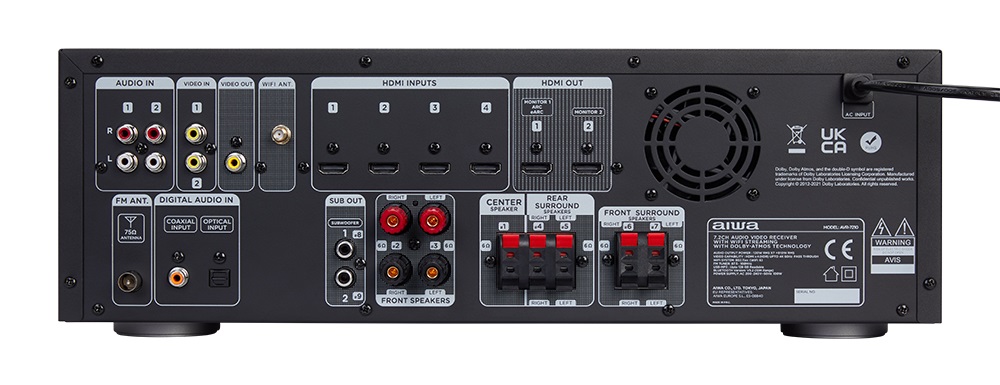 Aiwa förstärkare 7.2 - 3