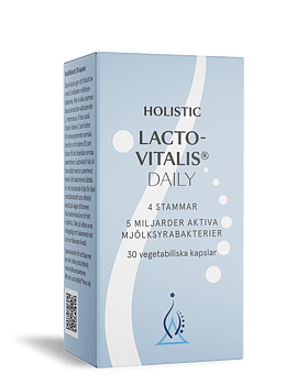 Lactovitalis® daily, 30 kapslar, Holistic