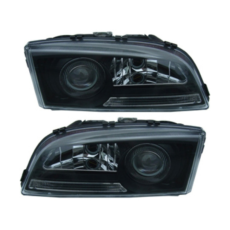 Headlamp black base styling Volvo 