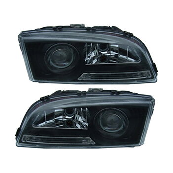 Headlamp black base styling Volvo 