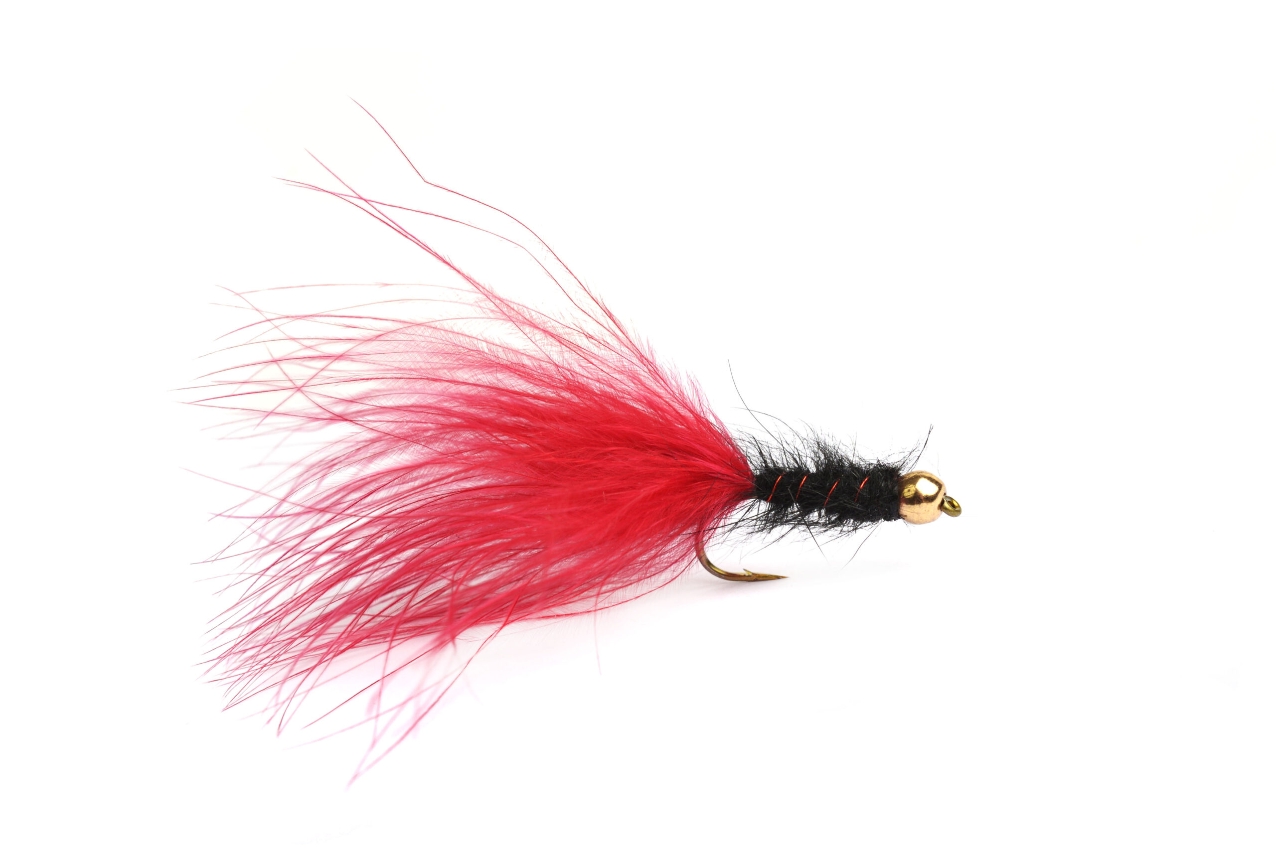 Flugbindarkit Marabou Streamer Red/Black