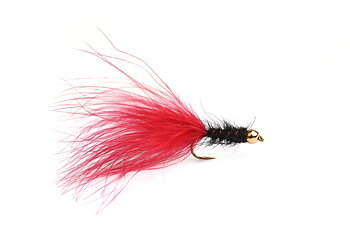 Flugbindarkit Marabou Streamer Red/Black