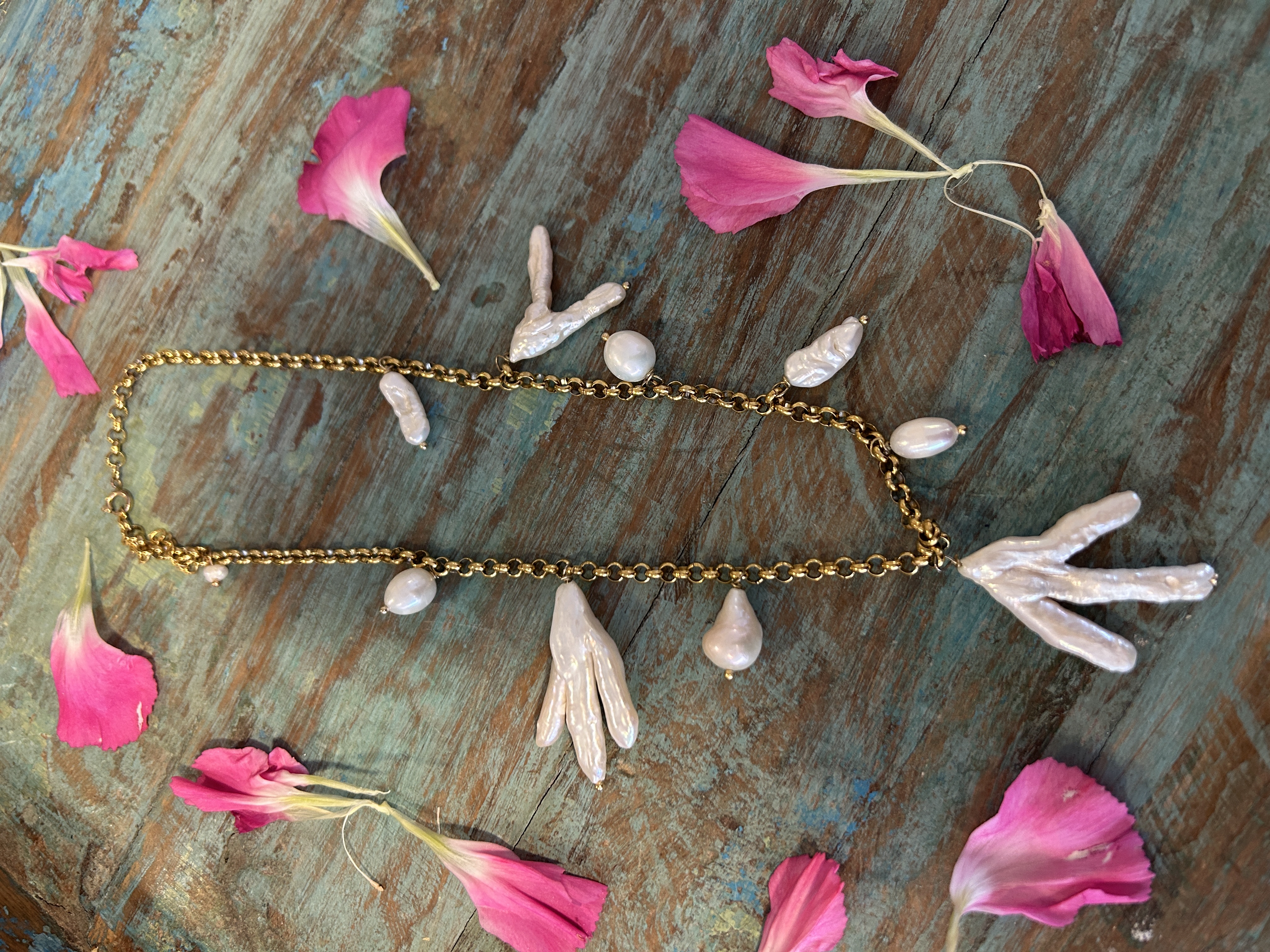 Halsband Lilie