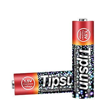Tipsun 1.5V AA Rechargeable Lithium-ion Battery ( 4-Pack )