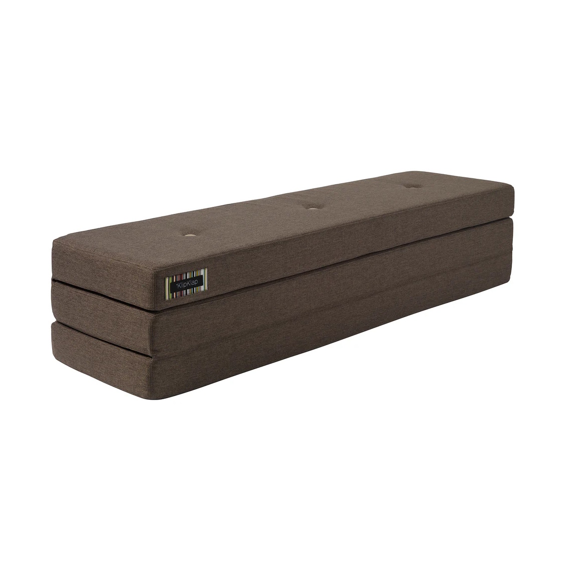 Dagbädd KK 3 fold 200 cm Brun/sand KlipKlap