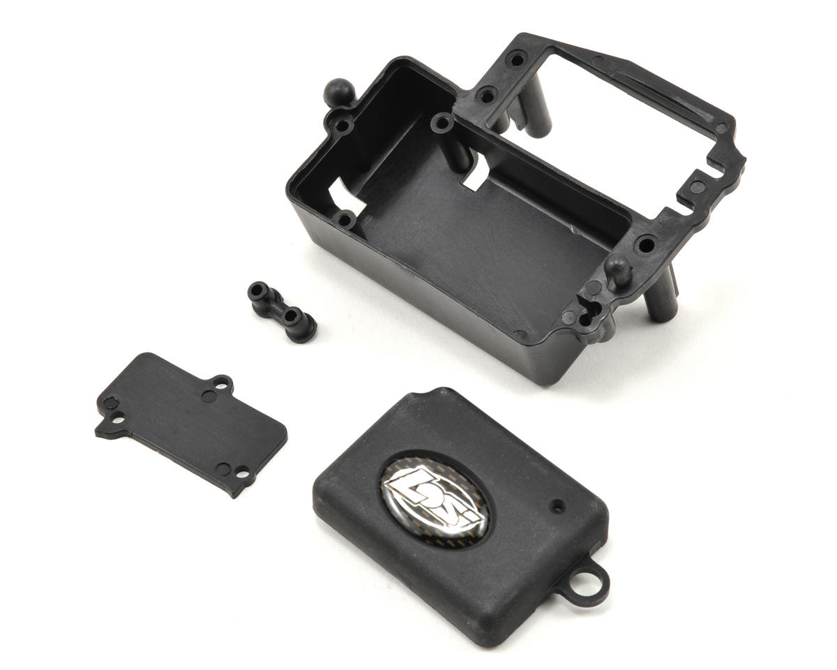 Losi LOSB2359 Radio Tray with Switch Cvr Blnk & Rx Cvr (TEN-SCTE)