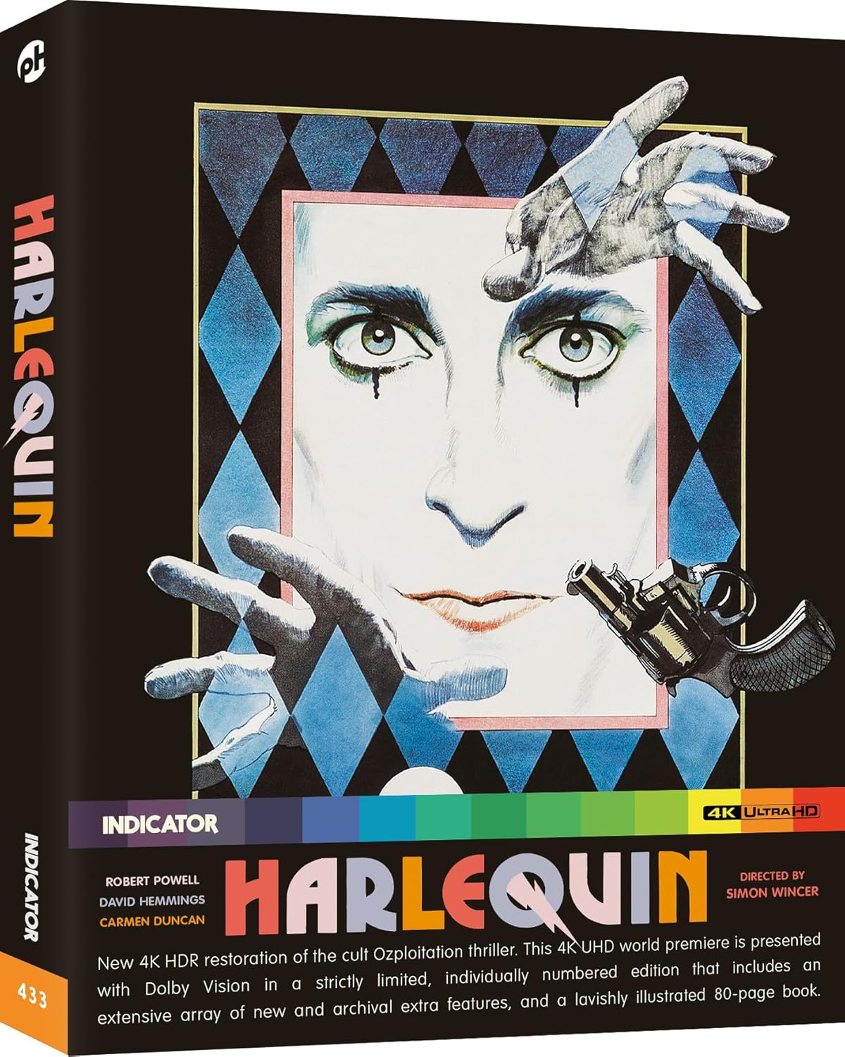 Harlequin (Limited Edition) (ej svensk text) (4K Ultra HD)