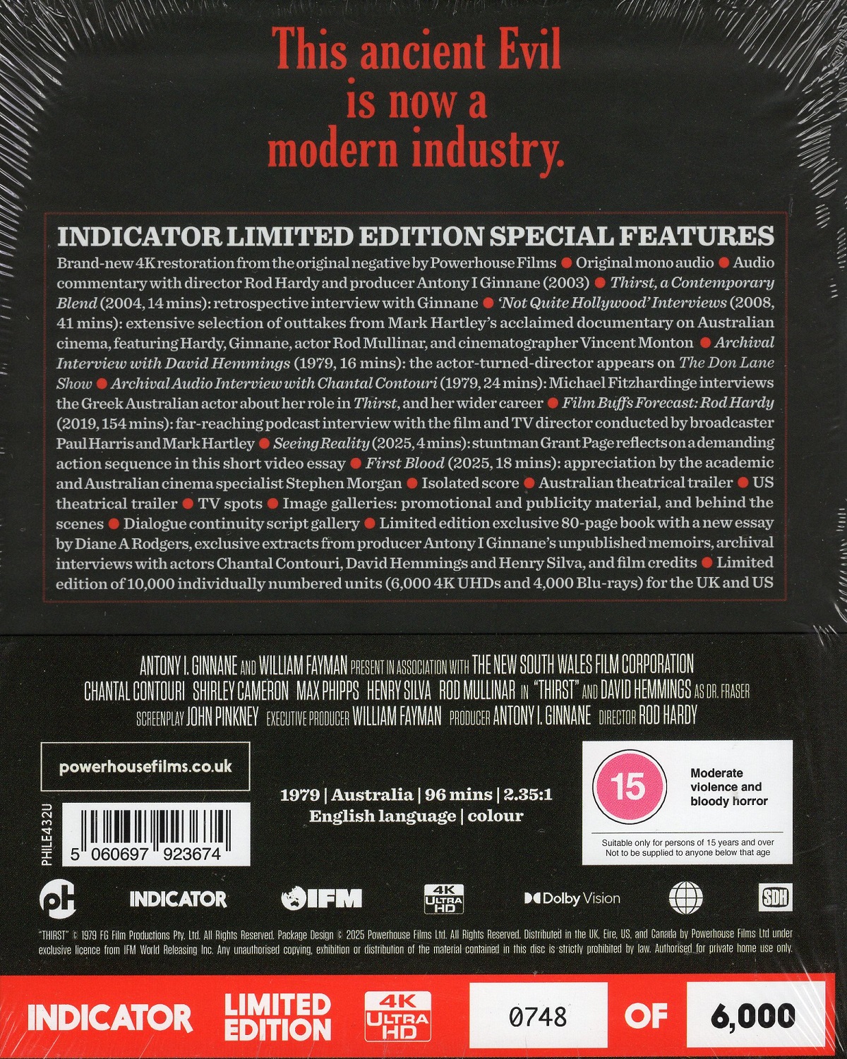 Thirst (Limited Edition) (ej svensk text) (4K Ultra HD) - 2