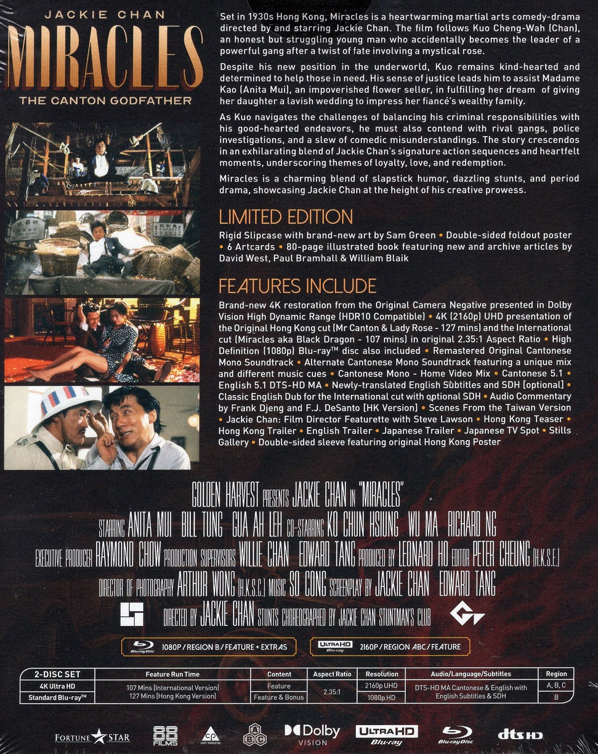 Miracles - The Canton Godfather (Limited Edition) (ej svensk text) (4K Ultra HD + Blu-ray) - 2