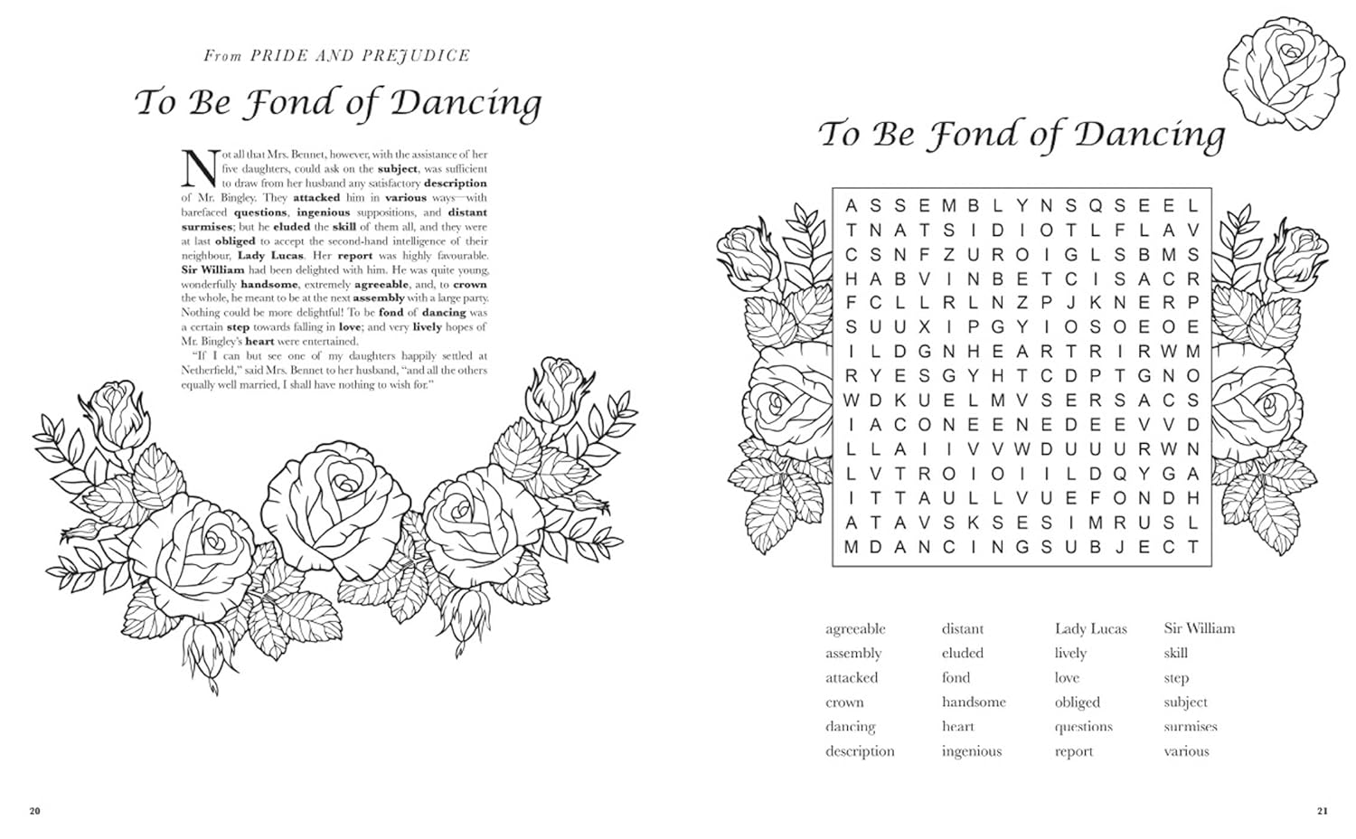 Jane Austen : Wordsearch - More than 100 Puzzles Inspired by the Timeless Novels - 3