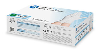 Examination glove nitrile S White 100 pcs