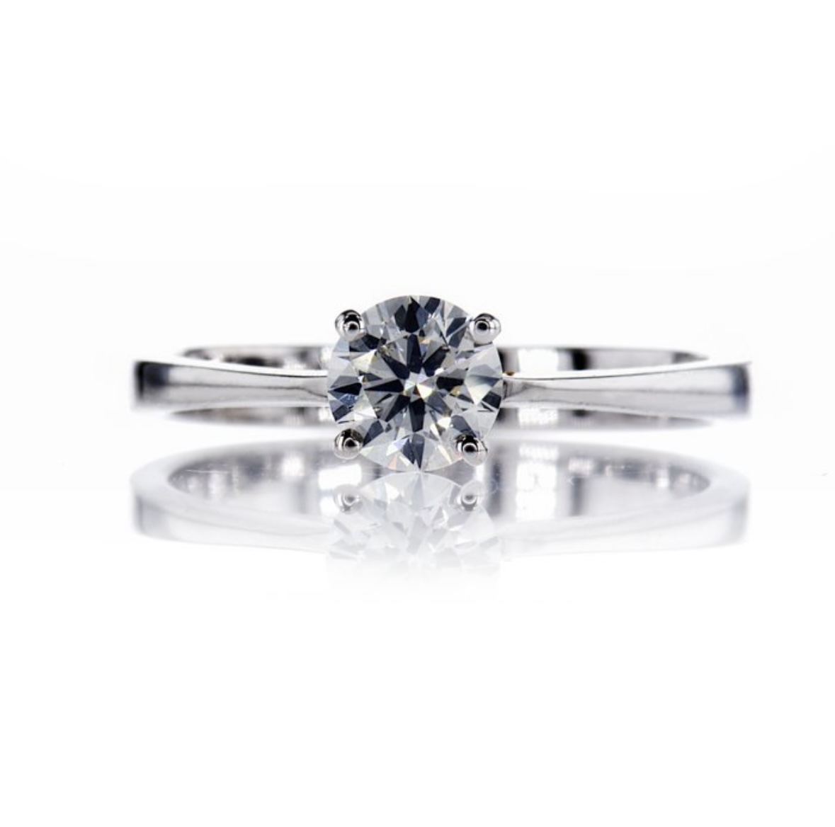 Diamantring 0.52ct