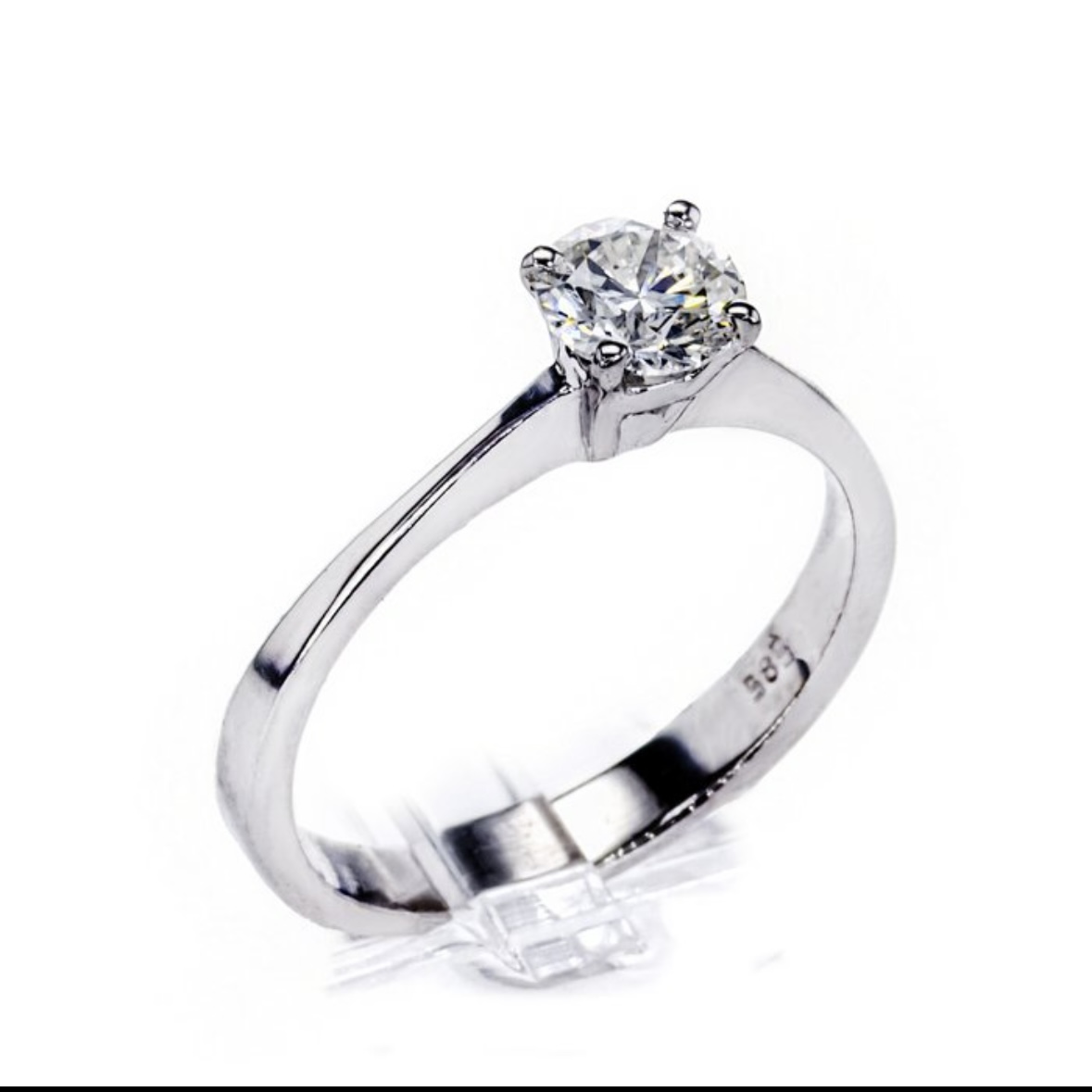 Diamantring 0.52ct - 2